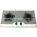 2 Burners 730 Length Color-Coated Stainless Steel Built-in Hob/Gas Hob